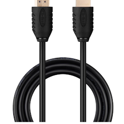 HDMI-kabel High Speed, 1m - Svart