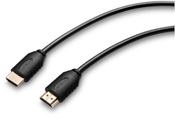 HDMI-kabel High Speed, 1m - Svart