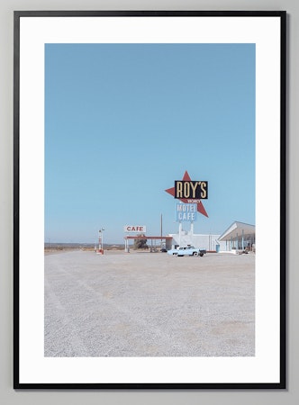 Roys Motel Cafe Vintage Sign
