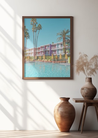 Saguaro Hotel Poolside in Palm Springs