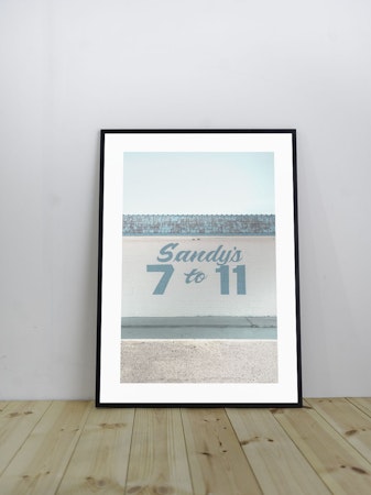 Sandy's 7 to 11 in Marfa, Texas