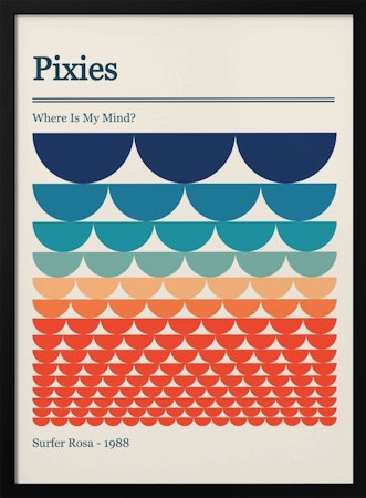 Pixies Retro gig poster