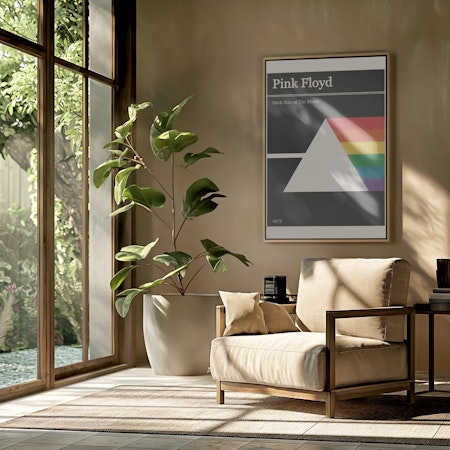 Pink Floyd Retro Gig Poster