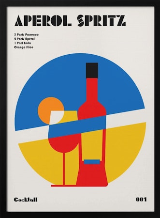 Aperol Spritz Cocktail Bauhaus