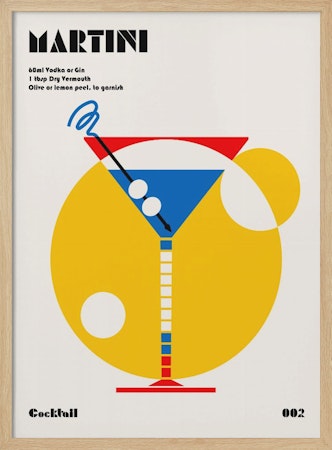 Martini Bauhaus Cocktail
