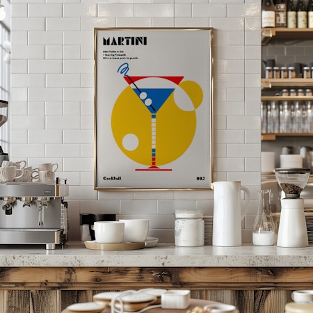 Martini Bauhaus Cocktail
