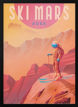 Skidåkning på Mars