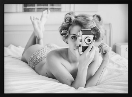 A chick, a click, and a curl
