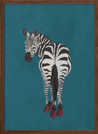 Zebra heels