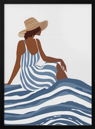 The Girl In the Striped Dress
