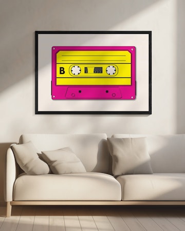 Pink Tape Cassette