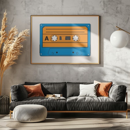 Blue Tape Cassette