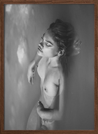 In the water