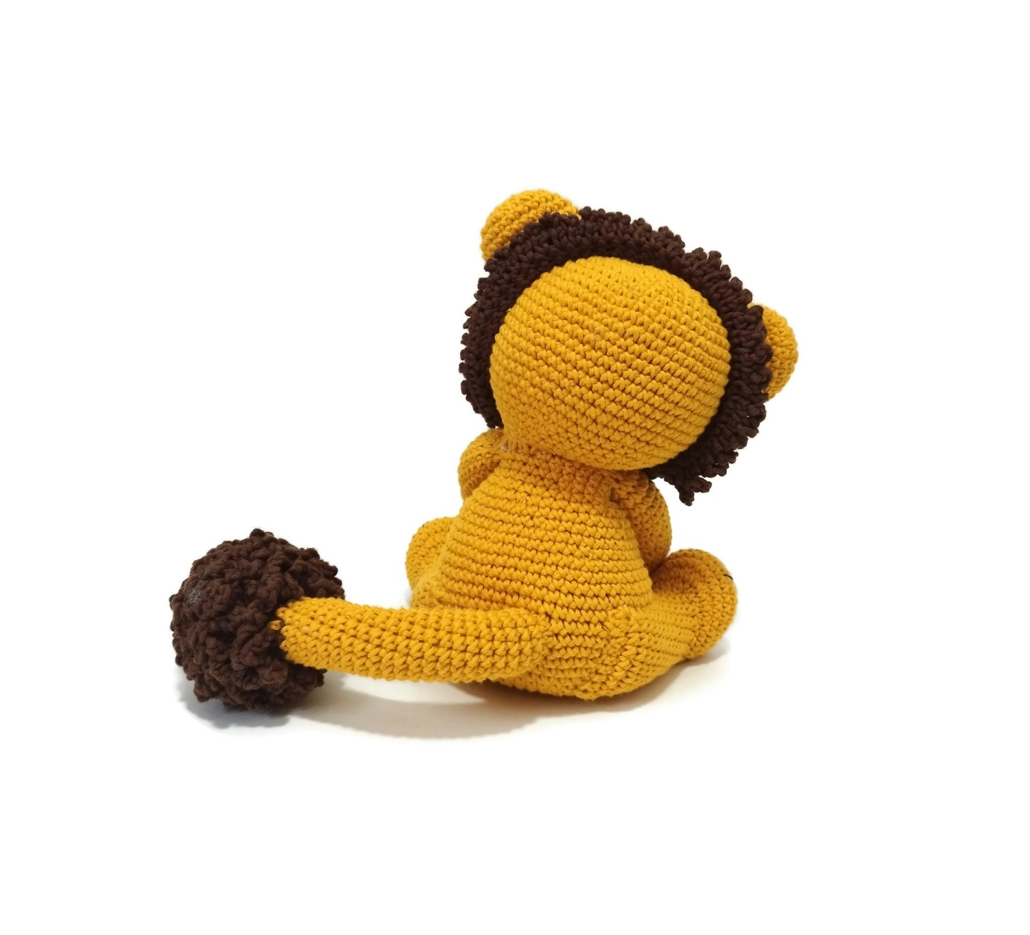 VIRKMÖNSTER LEJON Limbani • Safari • amigurumi virkbeskrivning • crochetbykim • PDF