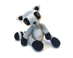 VIRKMÖNSTER LEMUR Larry • Safari • amigurumi virkbeskrivning • crochetbykim • PDF