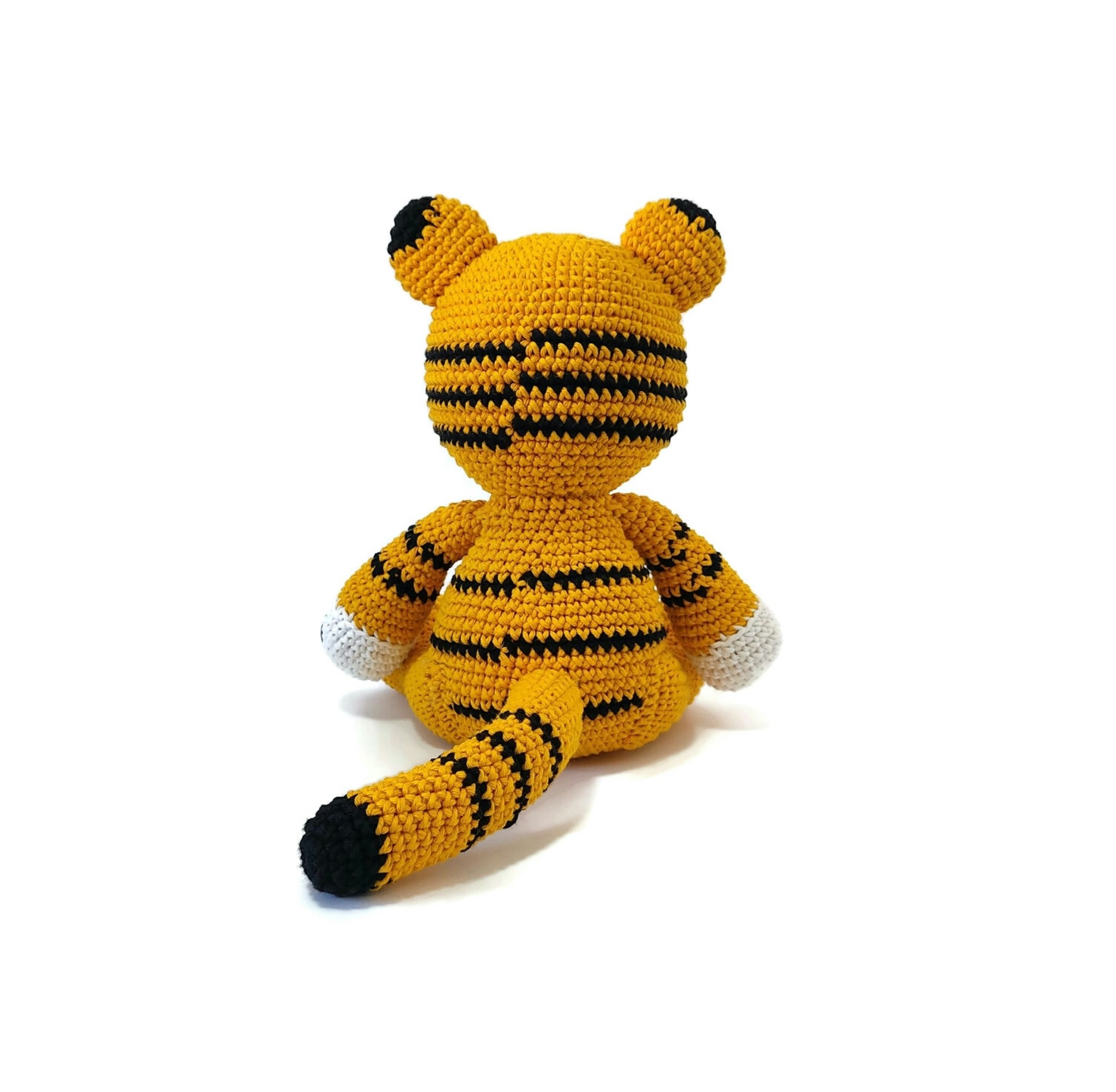 Amigurumi kit Tiger Curry • Safari • Virkset gosedjur • DIY-kit • Crochetbykim