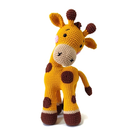 VIRKMÖNSTER Giraff Bao • Safari • amigurumi virkbeskrivning • crochetbykim • PDF