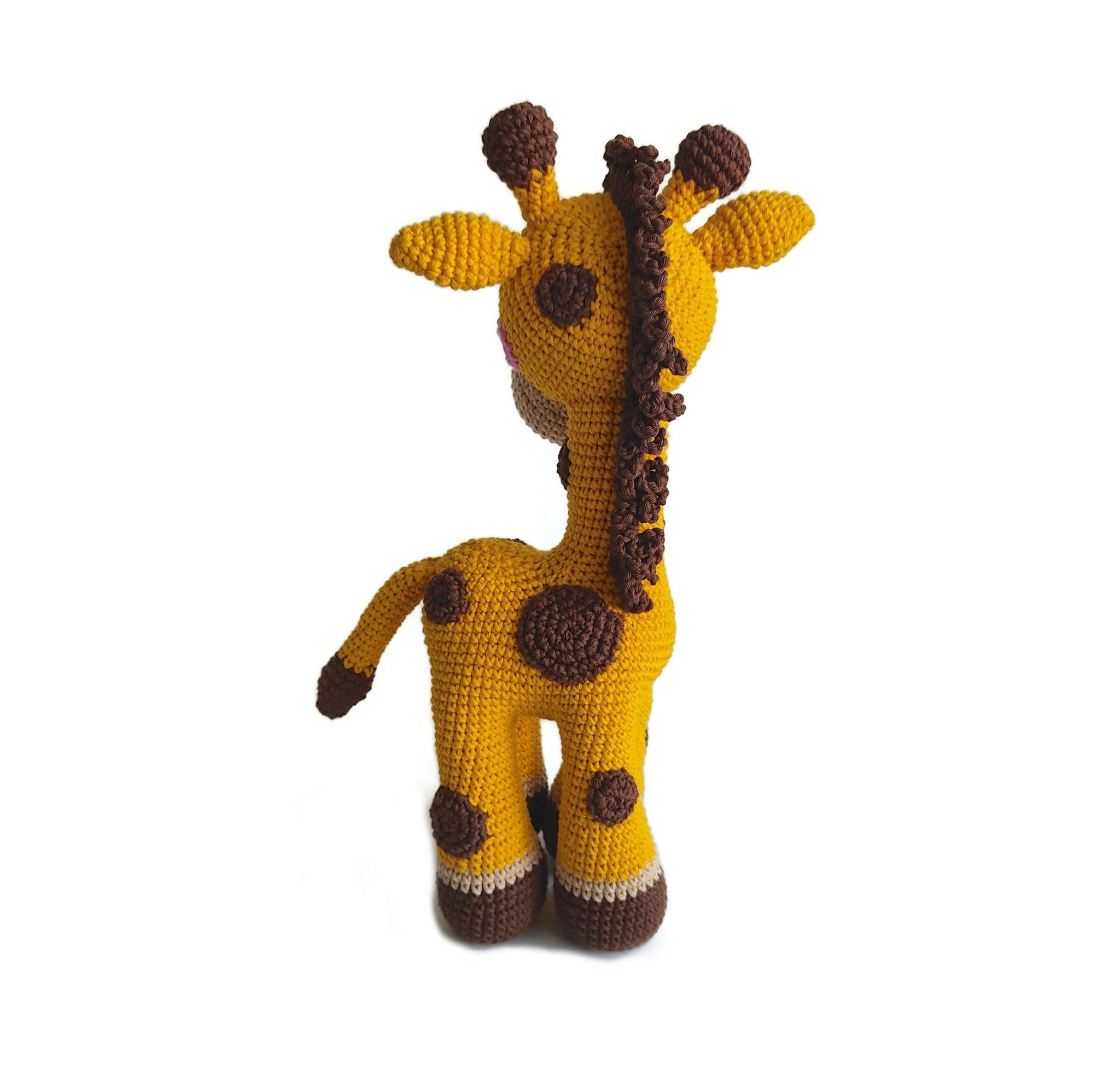 VIRKMÖNSTER Giraff Bao • Safari • amigurumi virkbeskrivning • crochetbykim • PDF