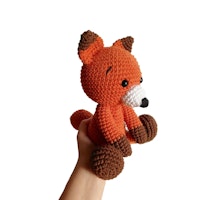 VIRKMÖNSTER Räv och Varg • Skogsdjur • amigurumi virkbeskrivning • crochetbykim • PDF