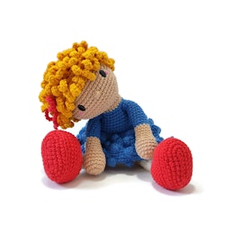 VIRKMÖNSTER ASTRID • Docka • amigurumi virkbeskrivning • crochetbykim • PDF