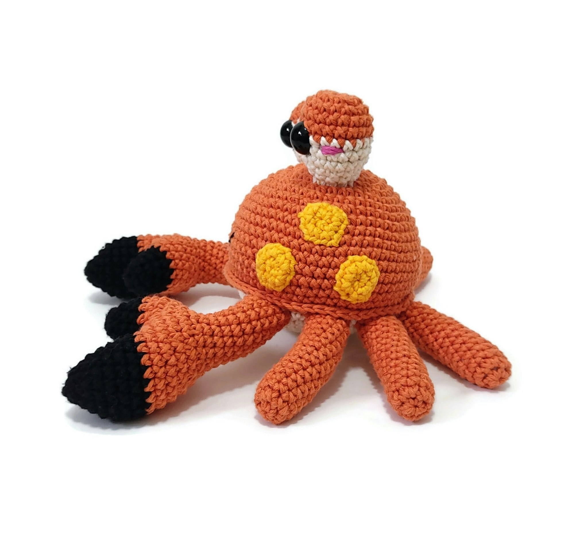 VIRKMÖNSTER Krabba MR Hammer • Vatten Hav • amigurumi virkbeskrivning • crochetbykim • PDF