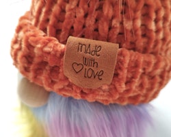 Made with love Märken • Amigurumi • virkade gosedjur • Tags • Labels