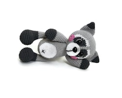 VIRKMÖNSTER Tvättbjörn Smokey • Björn Raccoon • amigurumi virkbeskrivning • crochetbykim • PDF