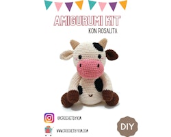Amigurumi kit Rosalita • KO • Virkset gosedjur • DIY-kit • Crochetbykim