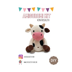 Amigurumi kit Rosalita • KO • Virkset gosedjur • DIY-kit • Crochetbykim