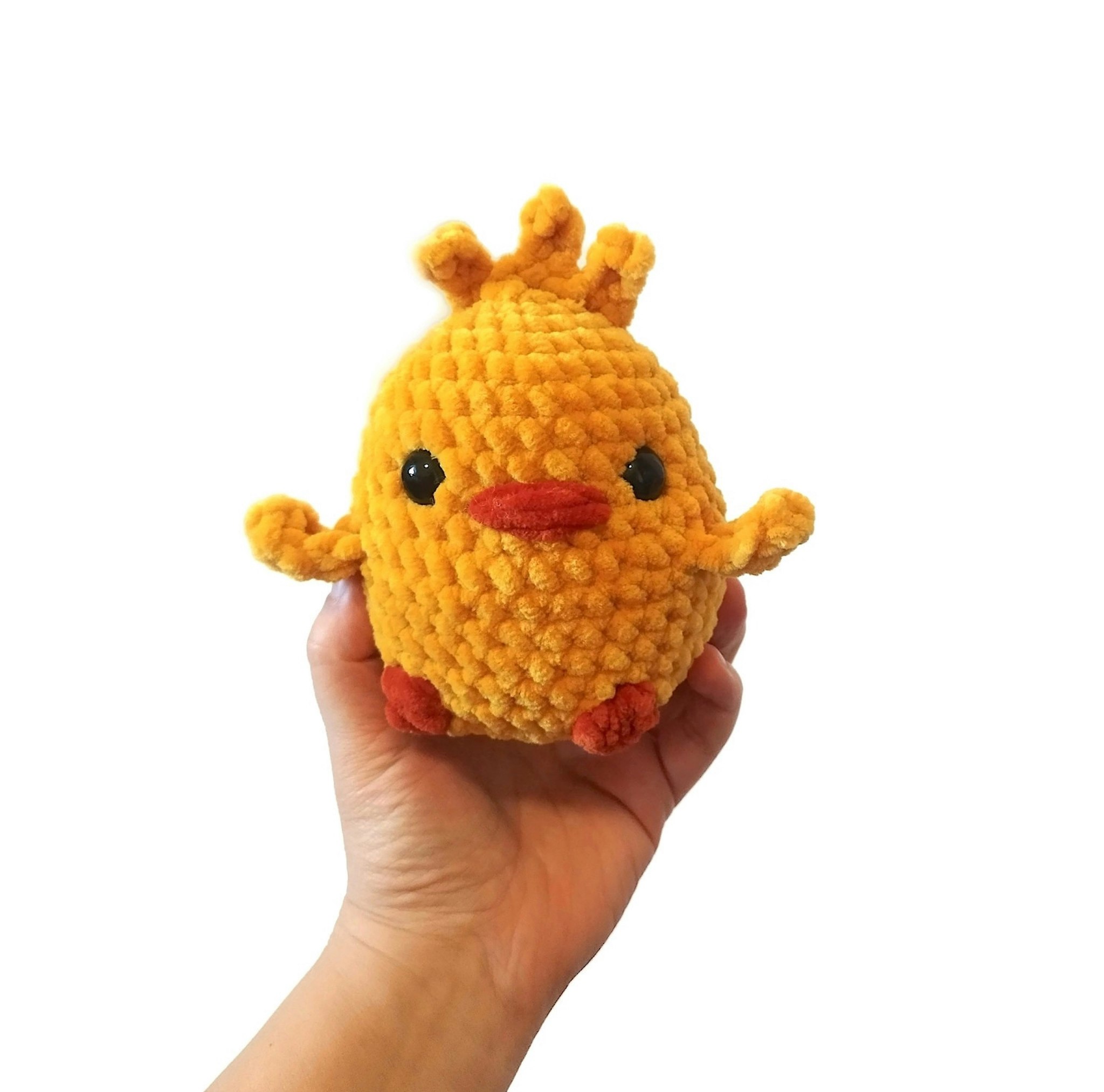 VIRKMÖNSTER LULU Plush fågel  • 13 olika • NO SEW amigurumi virkbeskrivning • crochetbykim • PDF