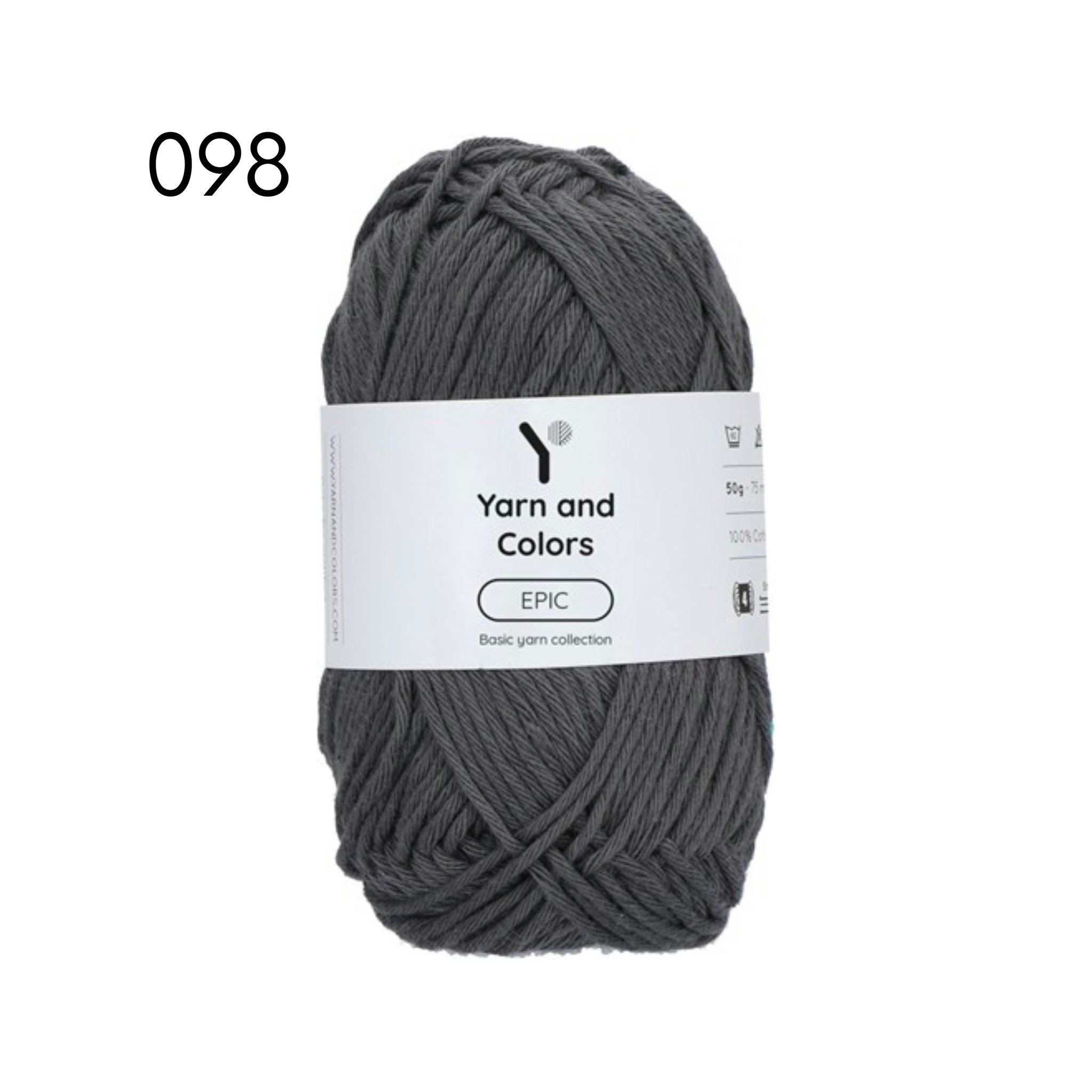 Yarn and colors - EPIC 8/8 bomullsgarn