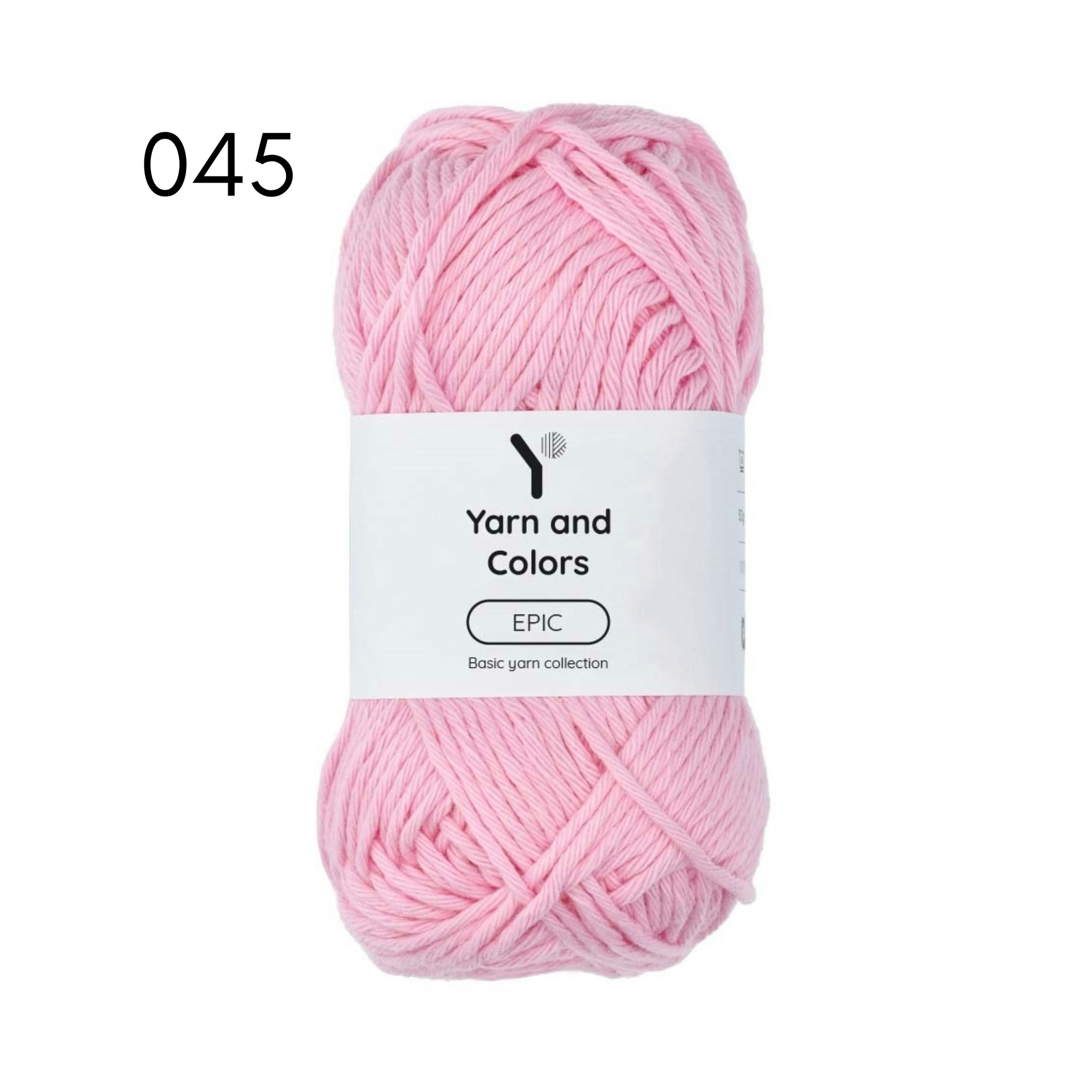Yarn and colors - EPIC 8/8 bomullsgarn