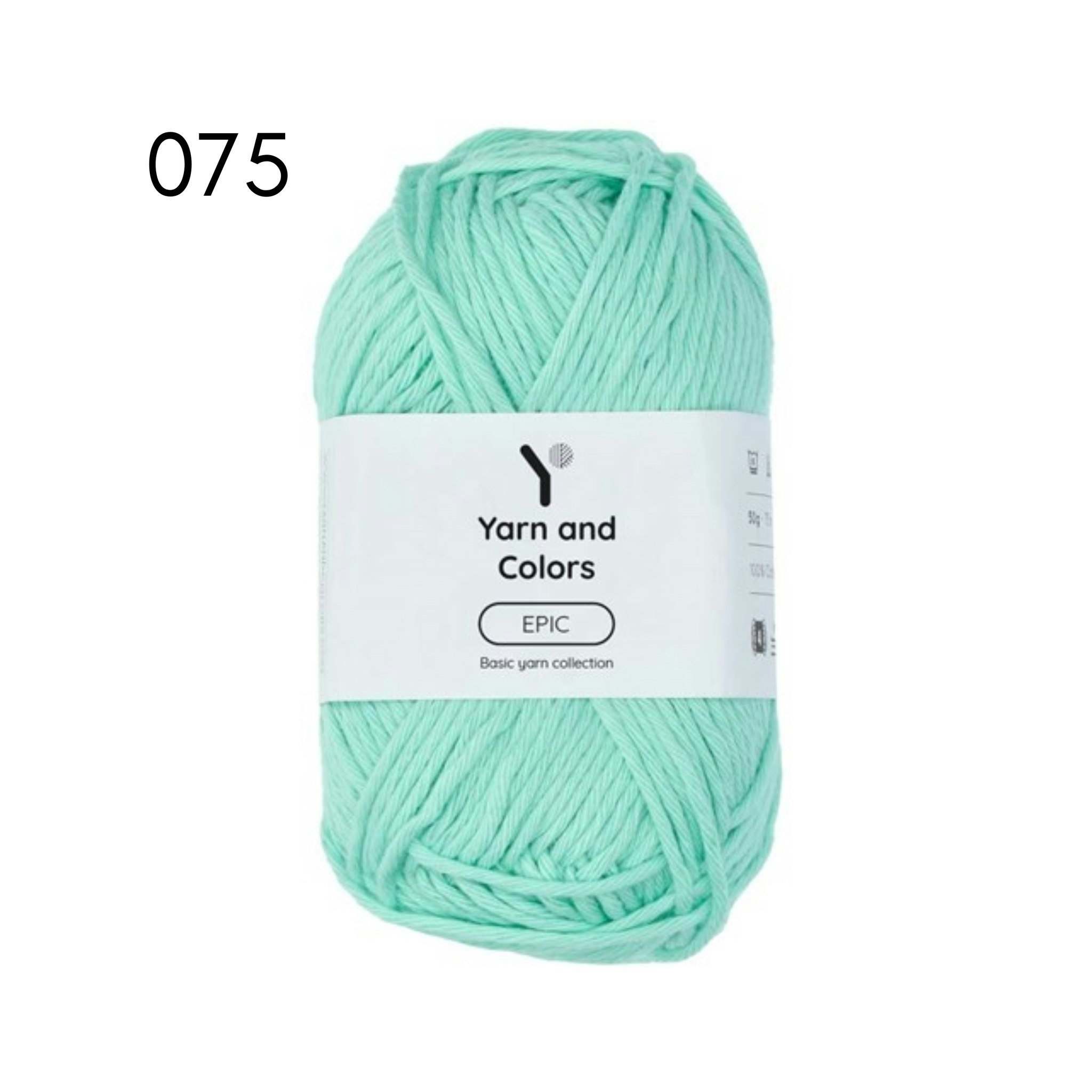 Yarn and colors - EPIC 8/8 bomullsgarn