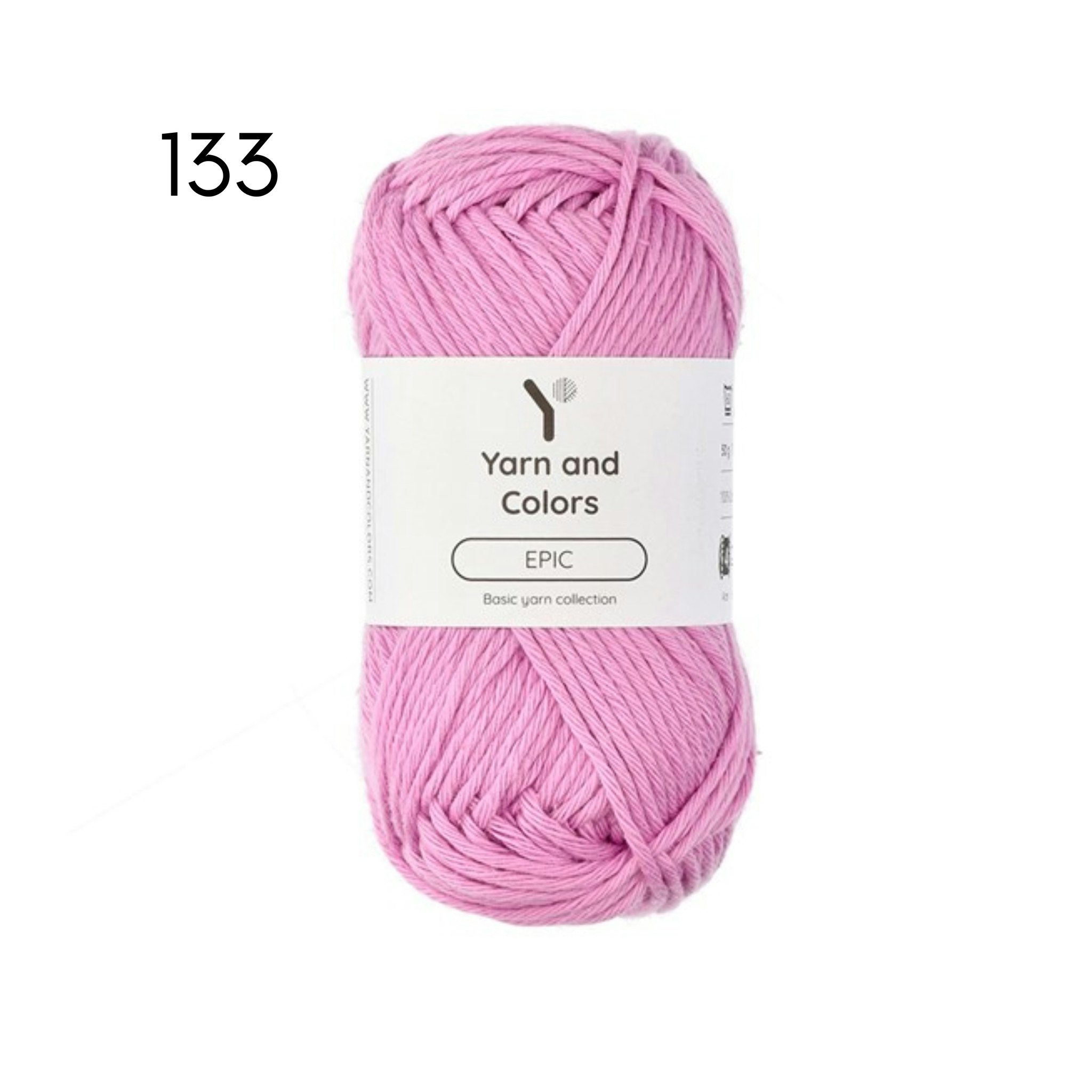 Yarn and colors - EPIC 8/8 bomullsgarn