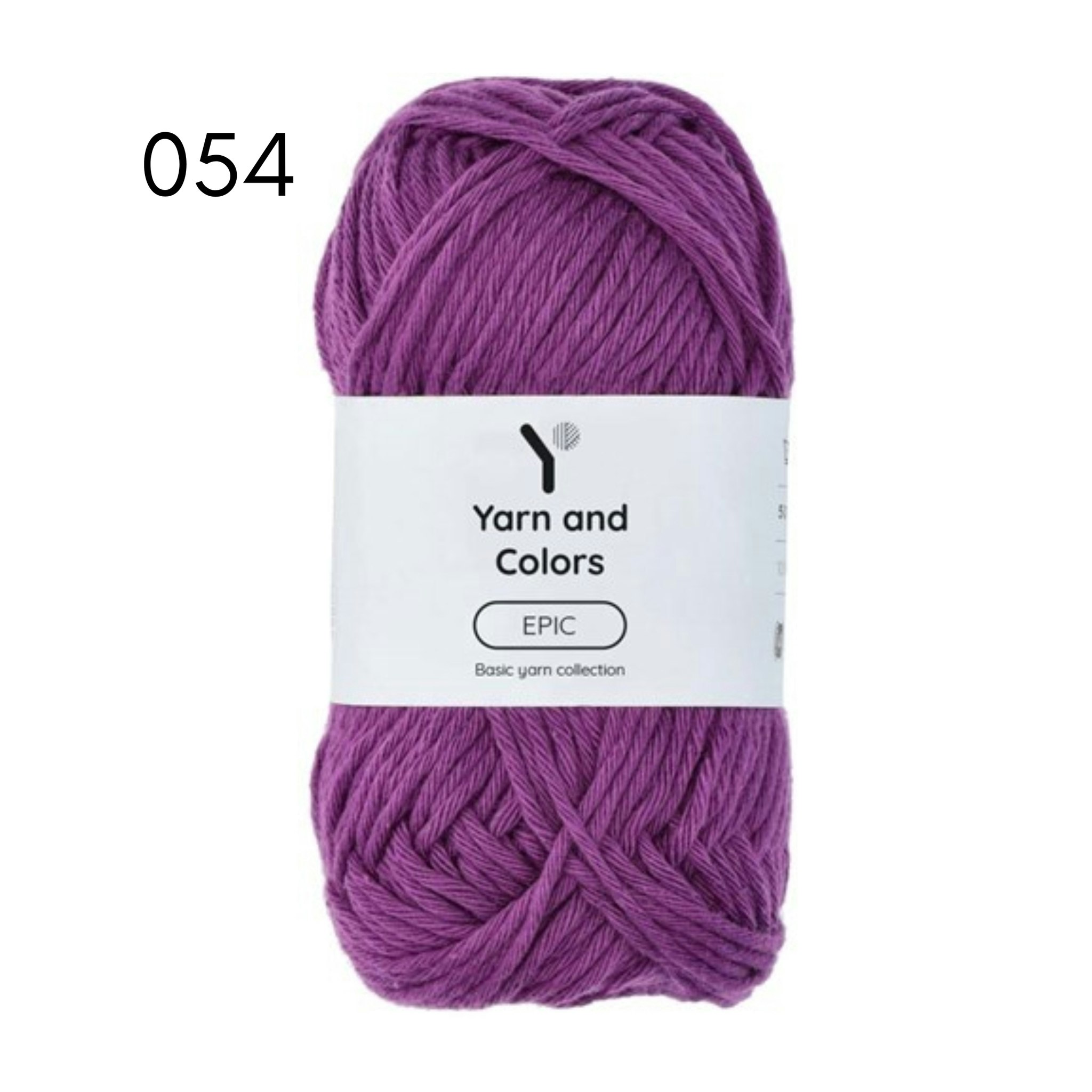 Yarn and colors - EPIC 8/8 bomullsgarn