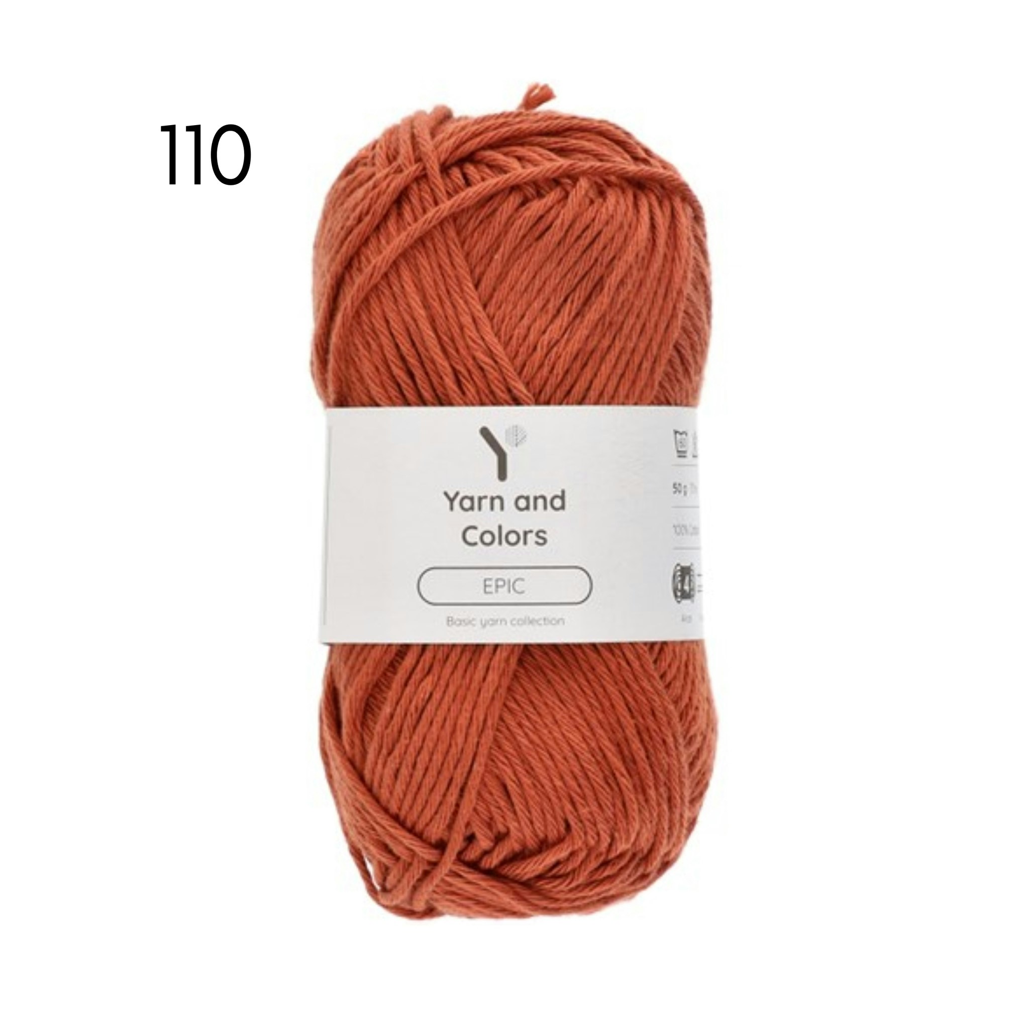 Yarn and colors - EPIC 8/8 bomullsgarn
