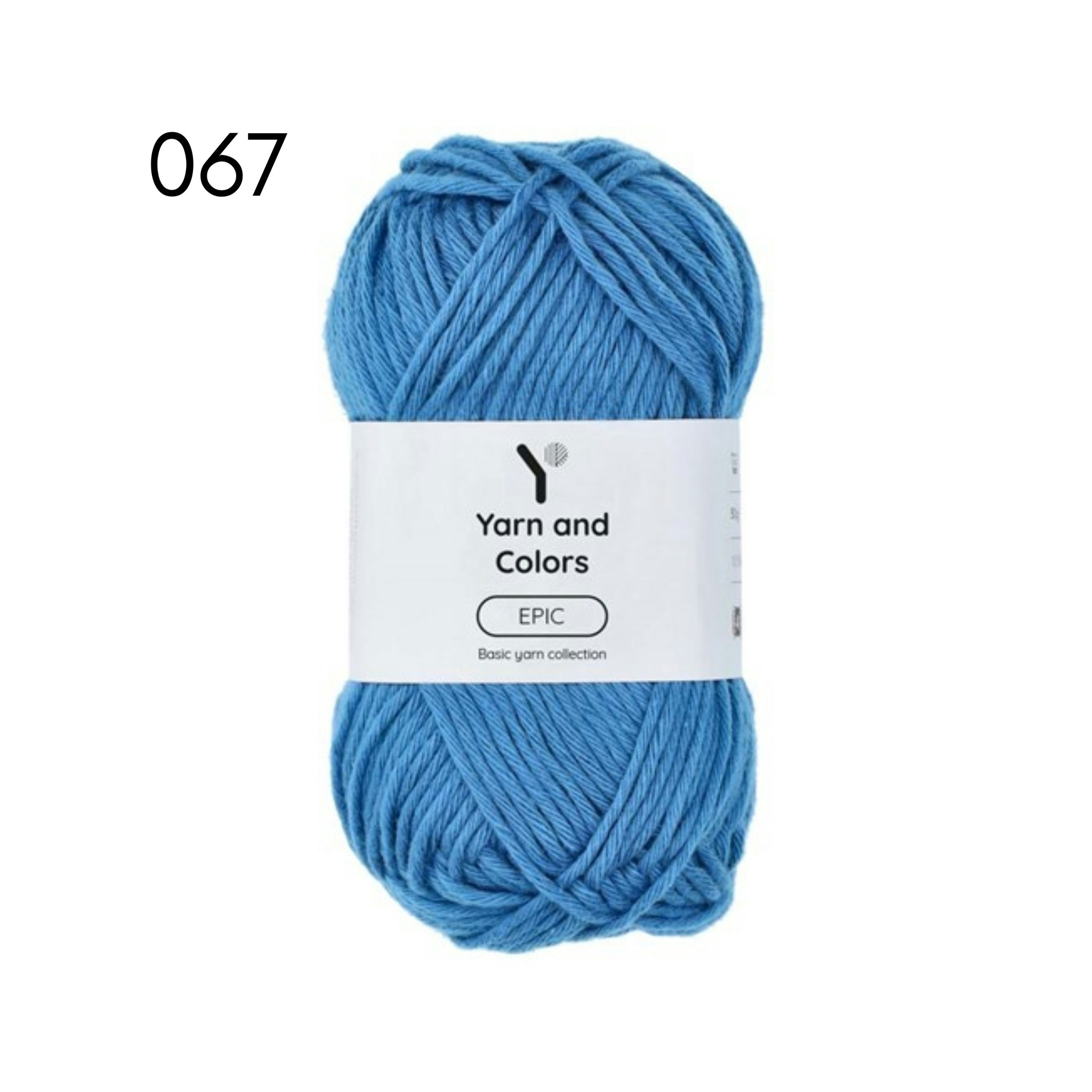 Yarn and colors - EPIC 8/8 bomullsgarn