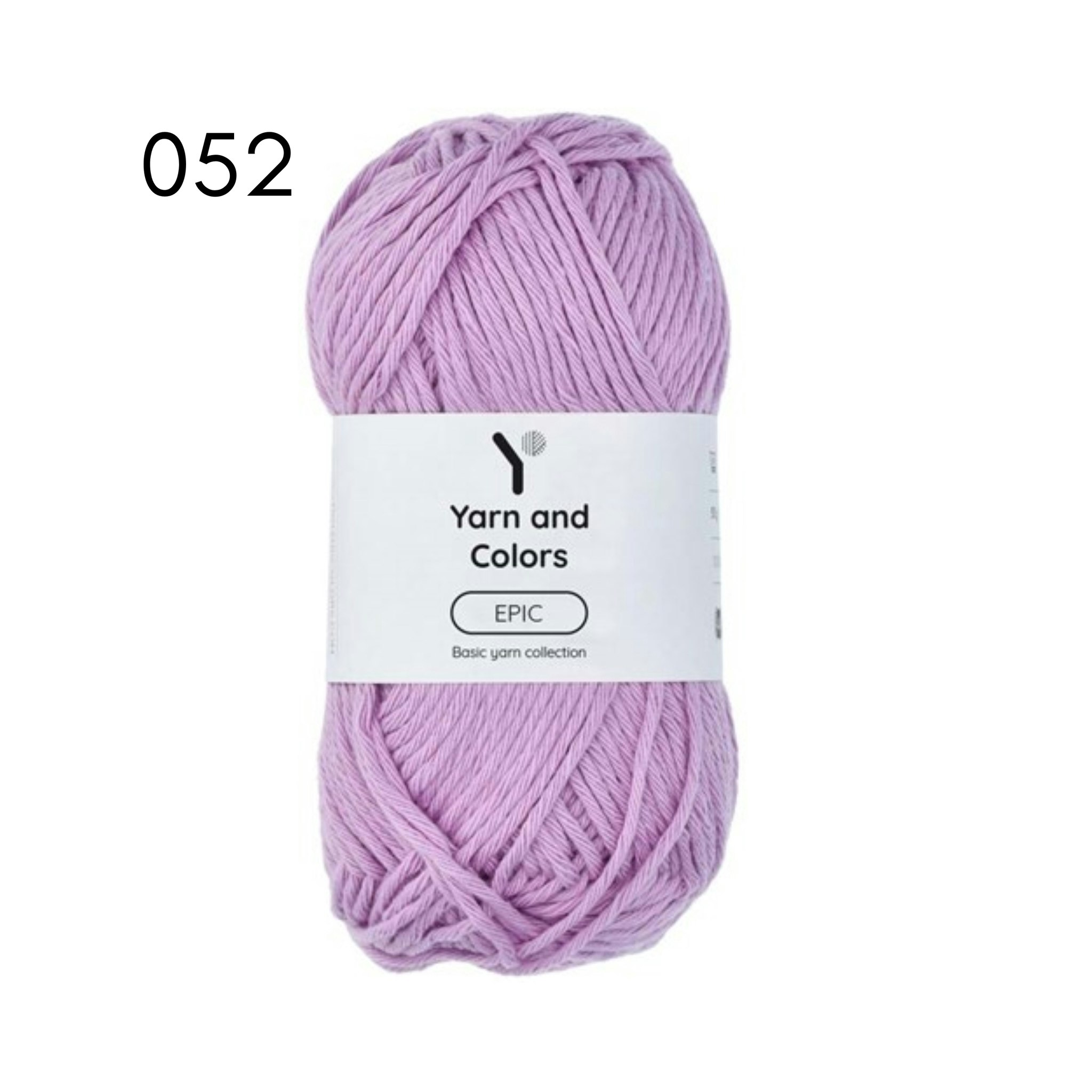 Yarn and colors - EPIC 8/8 bomullsgarn