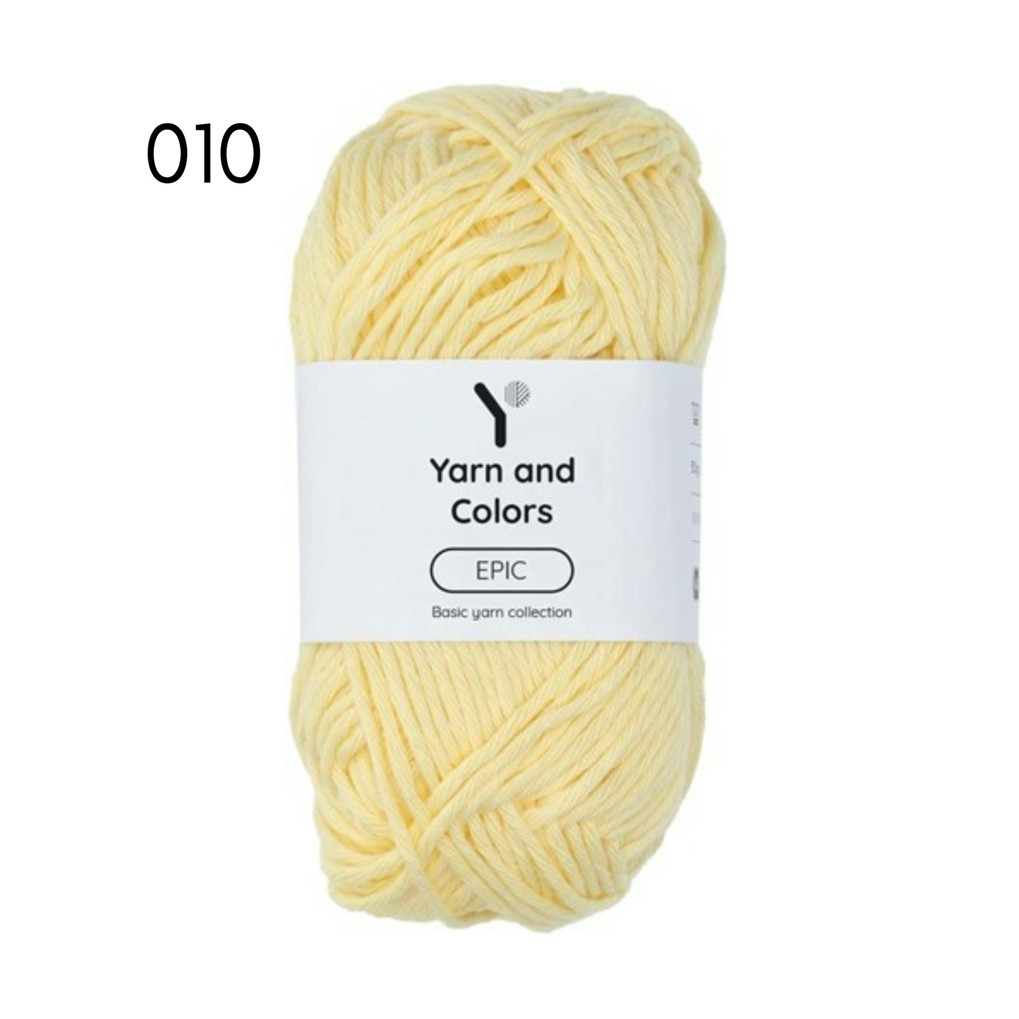 Yarn and colors - EPIC 8/8 bomullsgarn