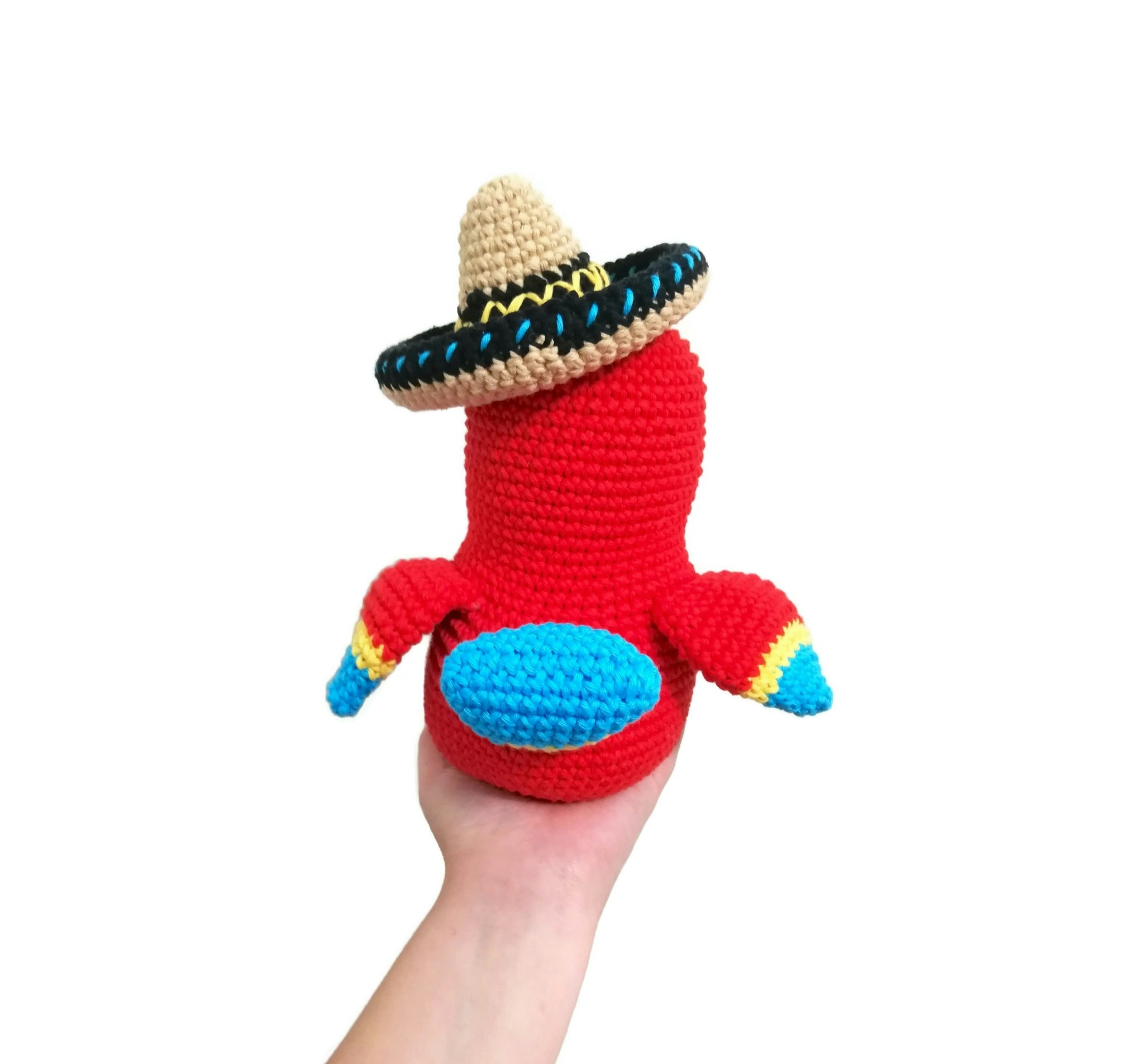 VIRKMÖNSTER PAPEGOJA Rio • Fågel • amigurumi virkbeskrivning • crochetbykim • PDF
