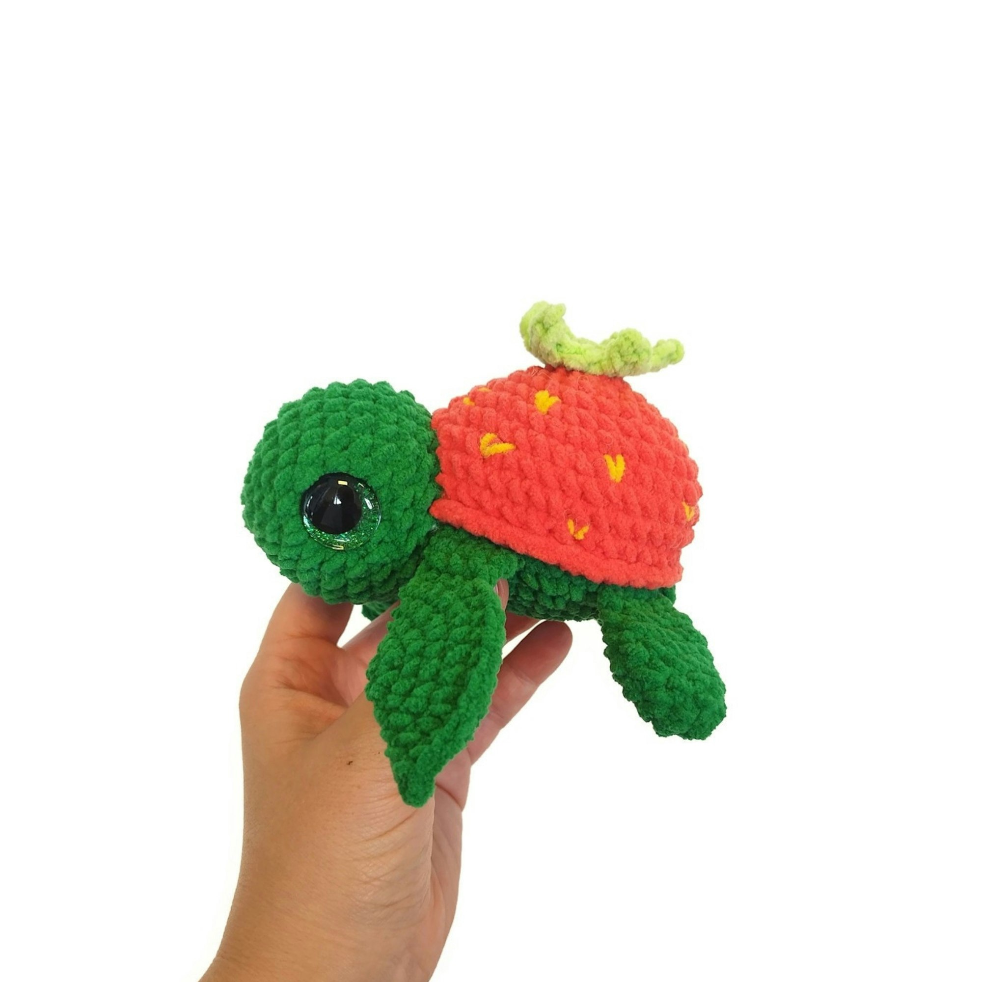 VIRKMÖNSTER Turtellini JUNIOR sköldpadda • 8 i 1 • amigurumi virkbeskrivning • crochetbykim • PDF