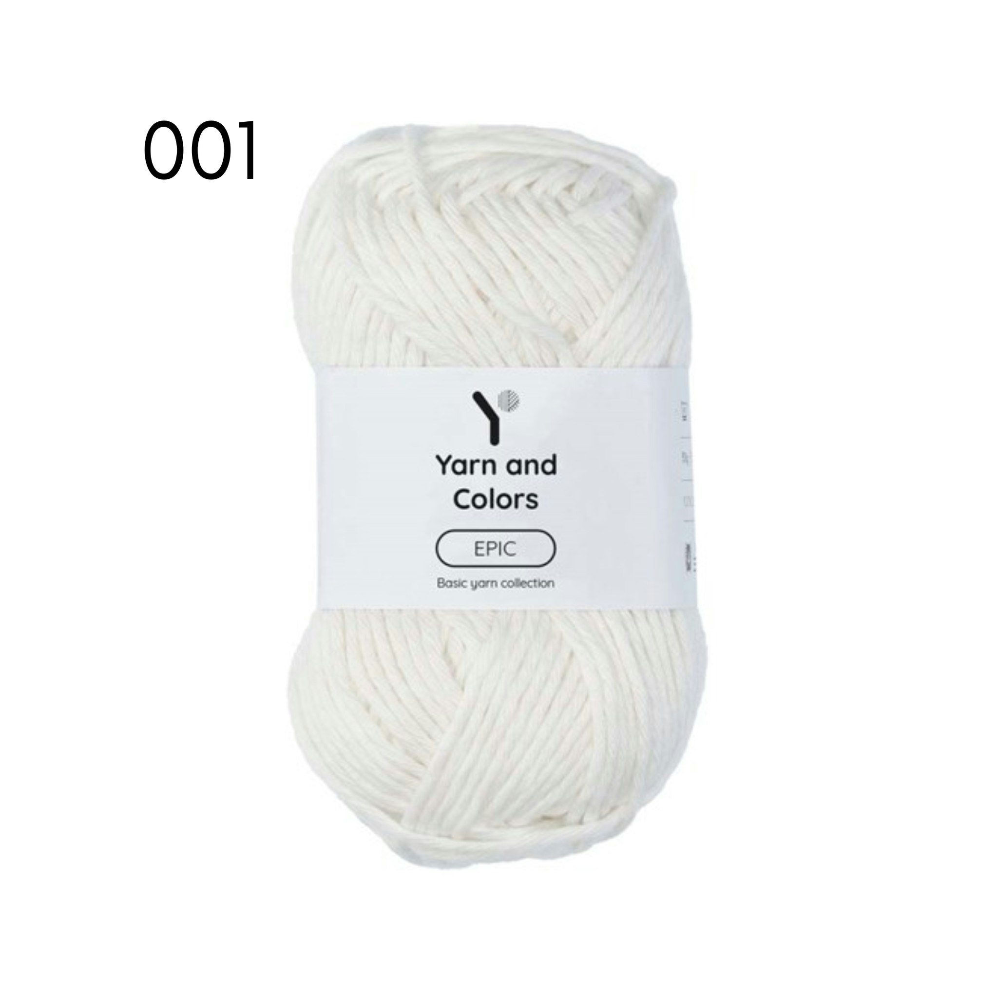 Yarn and colors - EPIC 8/8 bomullsgarn