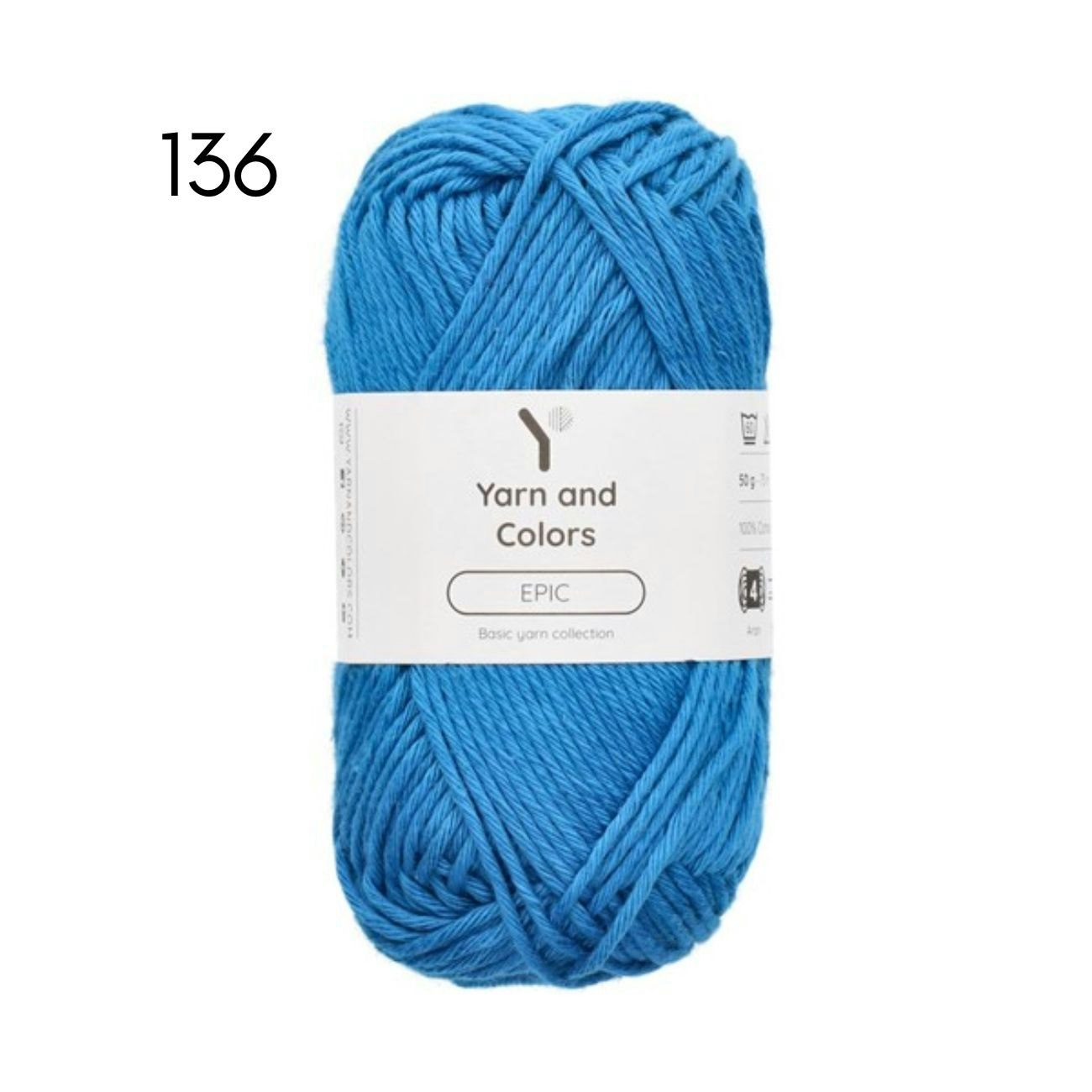 Yarn and colors - EPIC 8/8 bomullsgarn