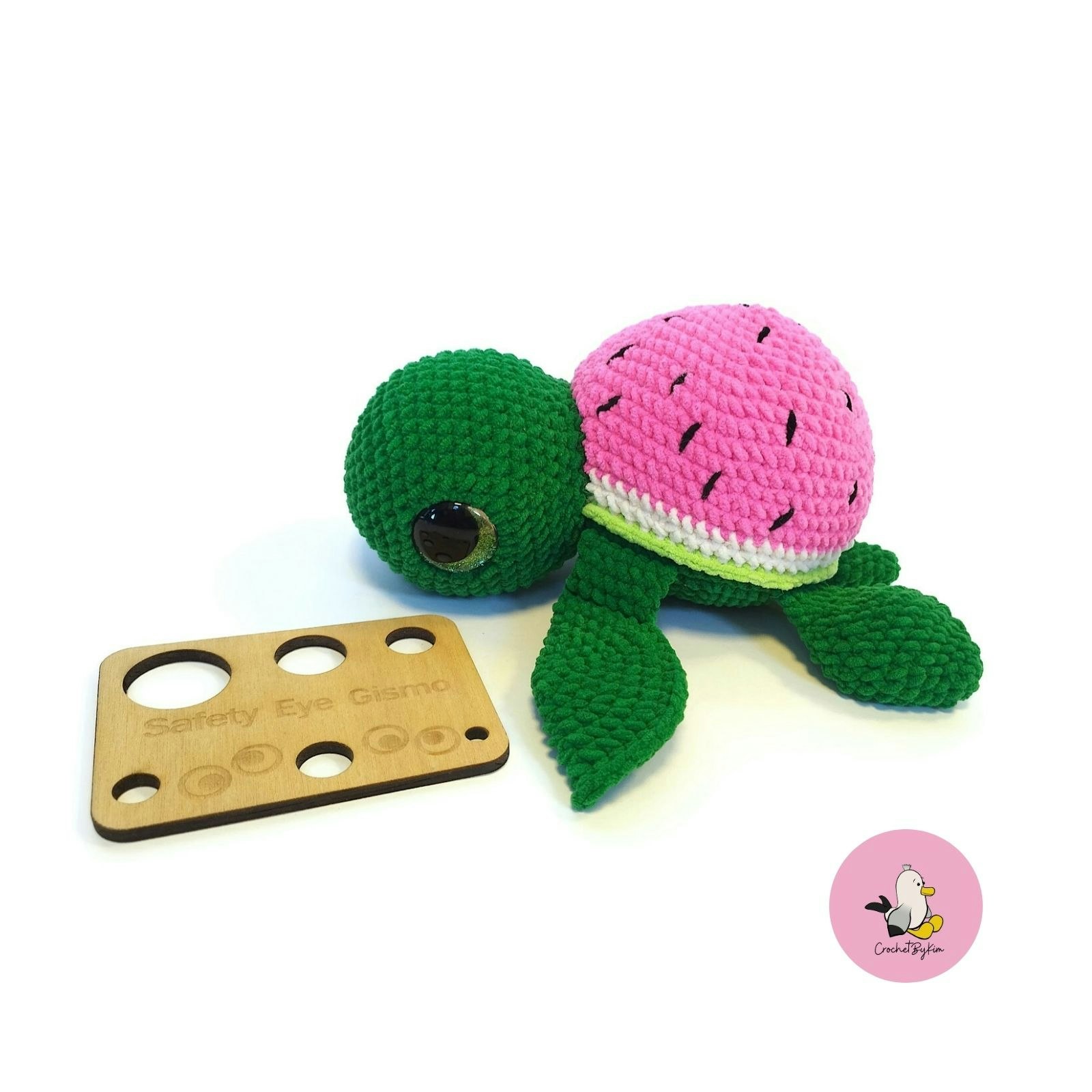 Safety tool • Verktyg för att trycka fast säkerhetsögon • Platta • Sinker eyes