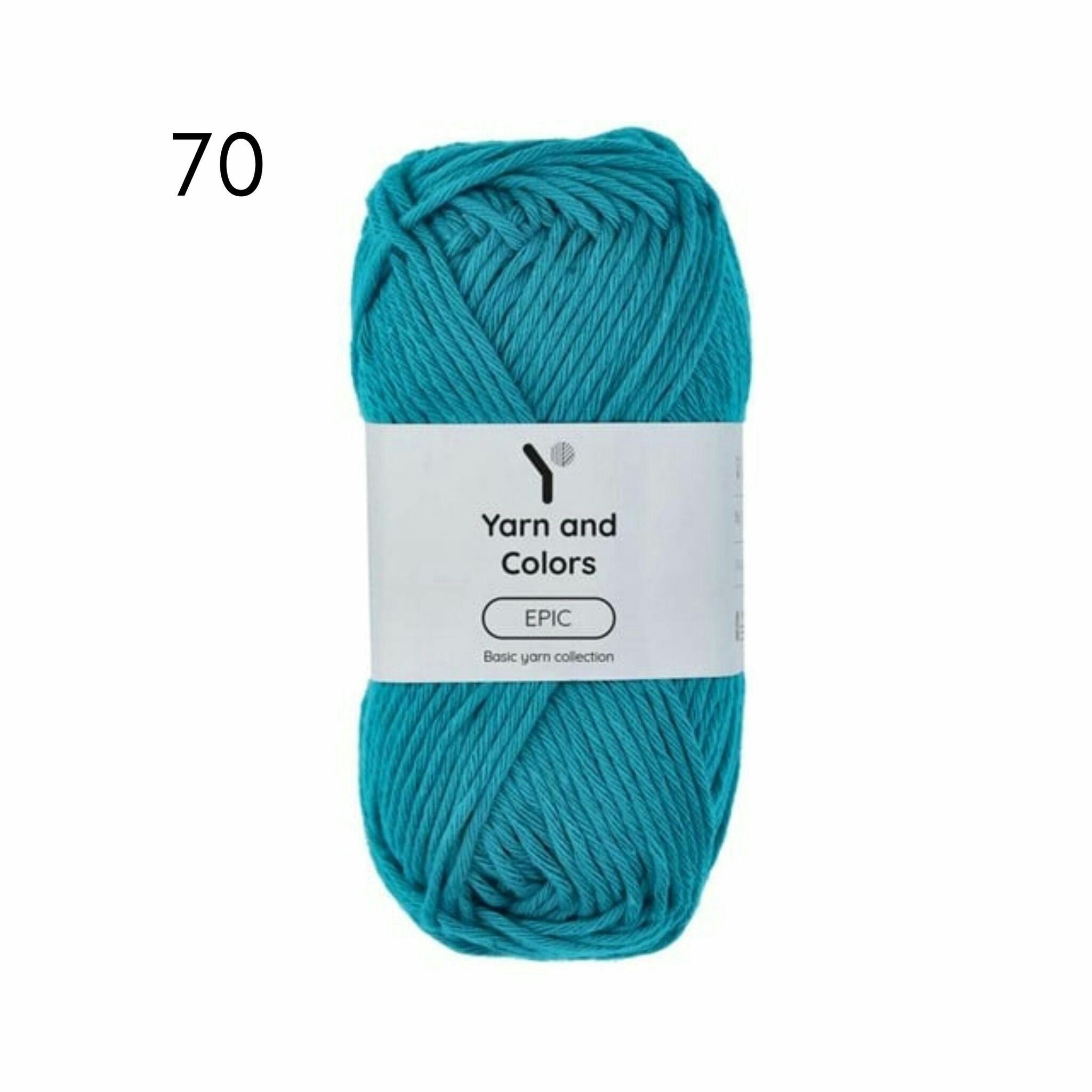 Yarn and colors - EPIC 8/8 bomullsgarn