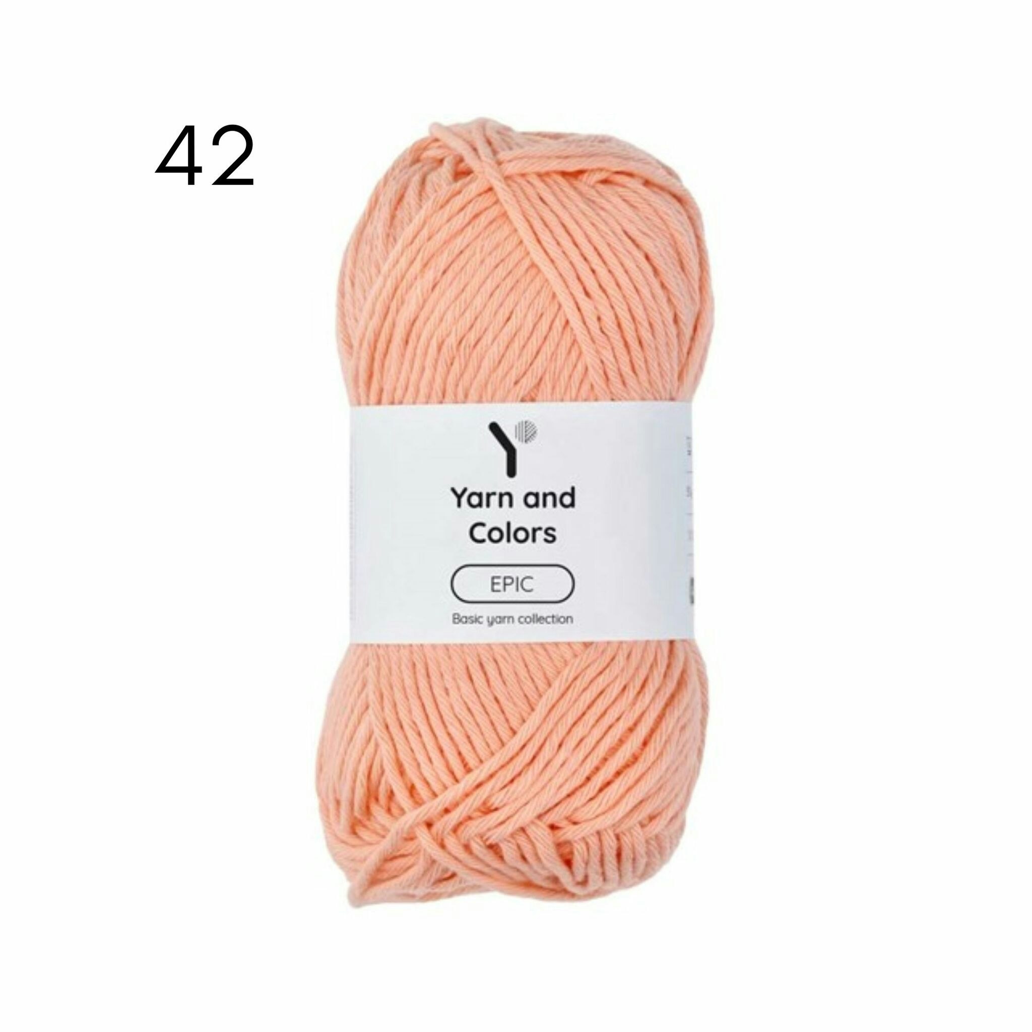 Yarn and colors - EPIC 8/8 bomullsgarn