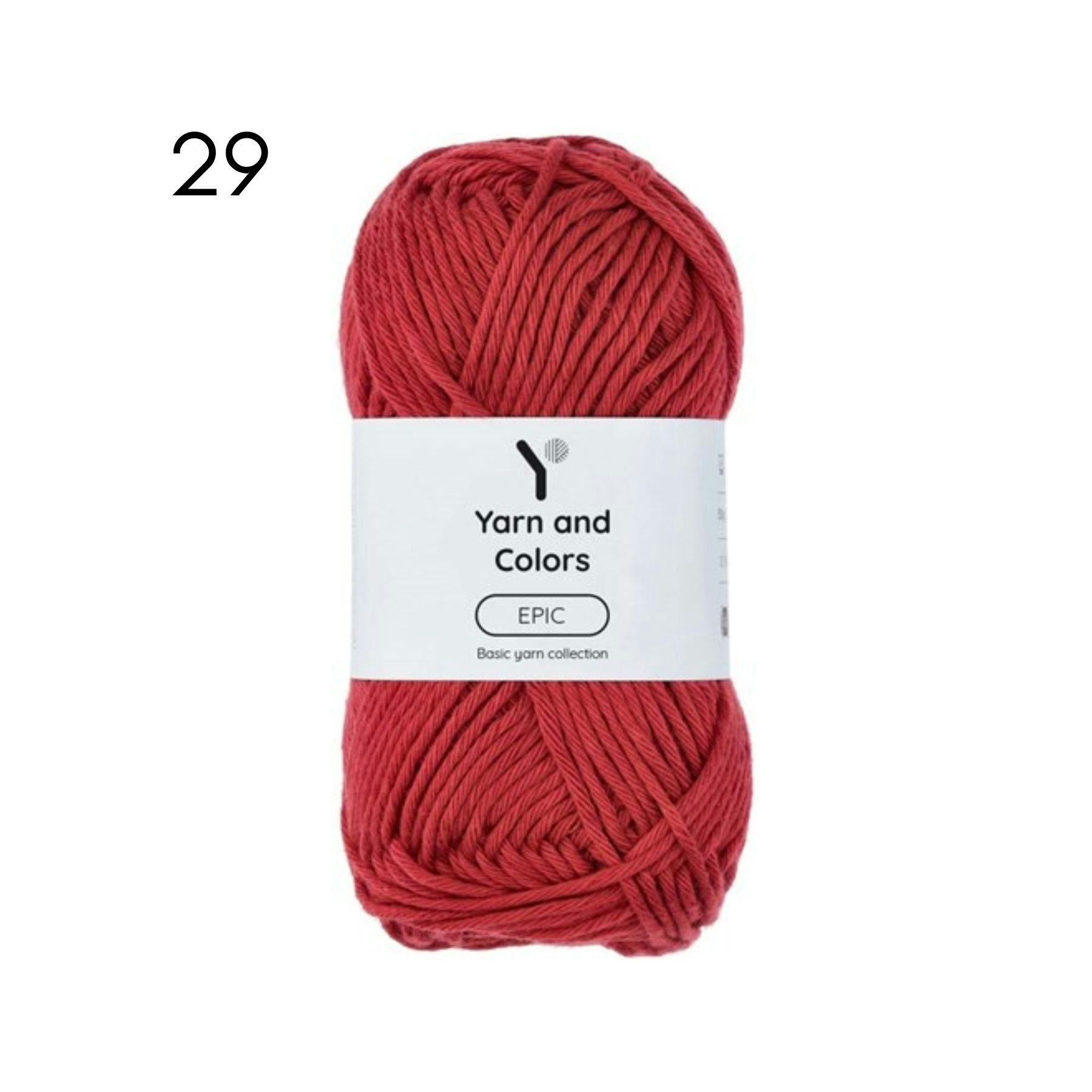 Yarn and colors - EPIC 8/8 bomullsgarn