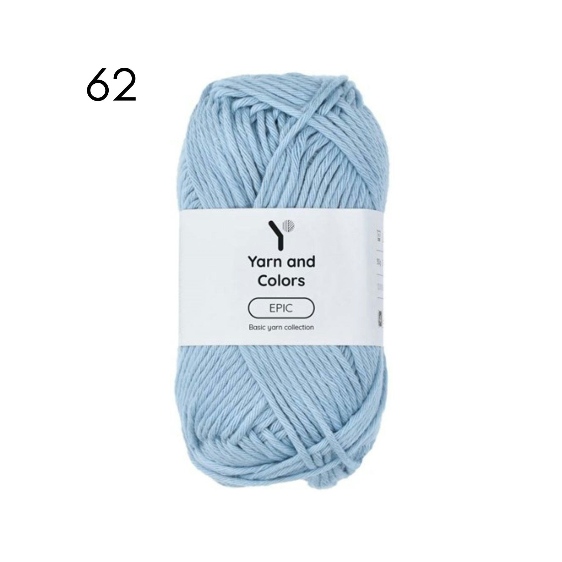 Yarn and colors - EPIC 8/8 bomullsgarn