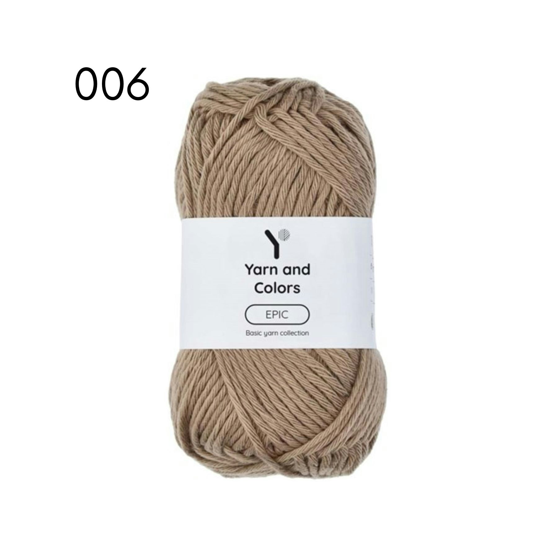Yarn and colors - EPIC 8/8 bomullsgarn