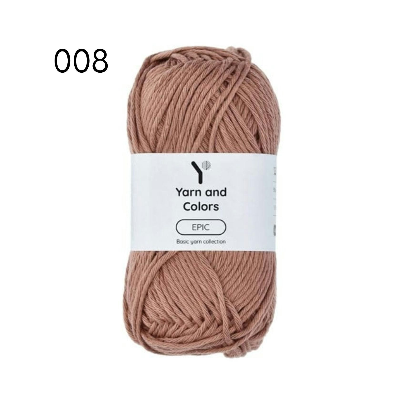 Yarn and colors - EPIC 8/8 bomullsgarn